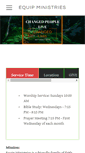 Mobile Screenshot of equipministriesone.org