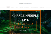 Tablet Screenshot of equipministriesone.org